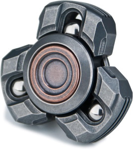 DjuiinoStar Premium 3-Armed Fidget Spinner + Clicker