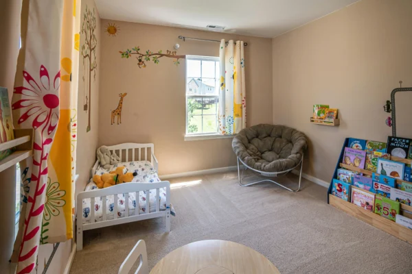A calm down corner purposefully made for kids